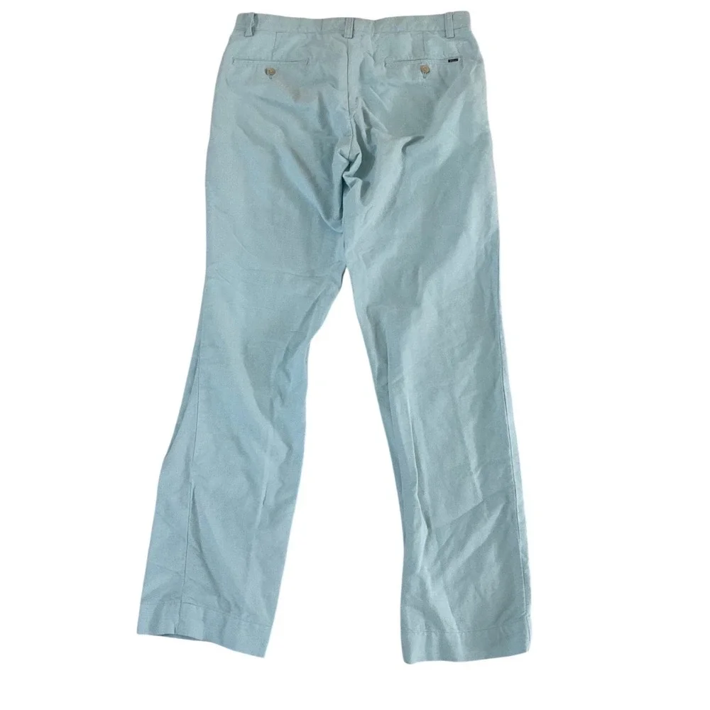 Polo Ralph Lauren Chinos Mens 32/32 Light Blue Excellent Slim Fit 32x26.5